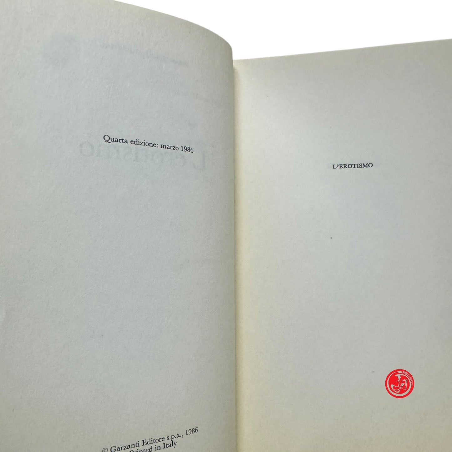 Saggio - F. Alberoni - L'erotismo