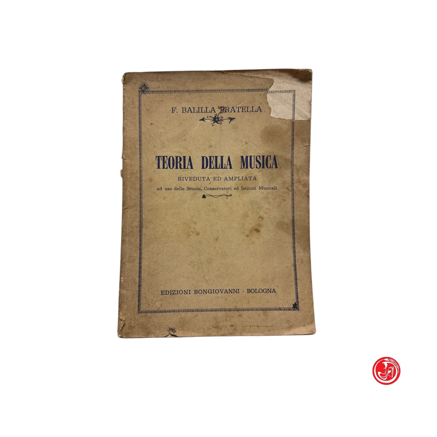 Musica - F. B. Pratella - Teoria della musica - Edizioni Bongiovanni