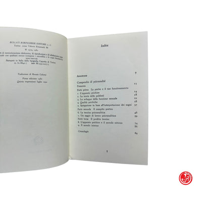 Psicologia - S. Freud - Compendio di psicoanalisi
