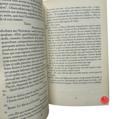 Commedia latina - T - Terenzio - Andria Hecrya - a cura di Laura Pepe