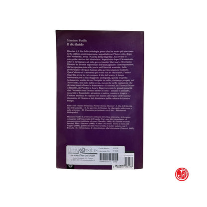 Psicologia - M. Fusillo - Il dio ibrido
