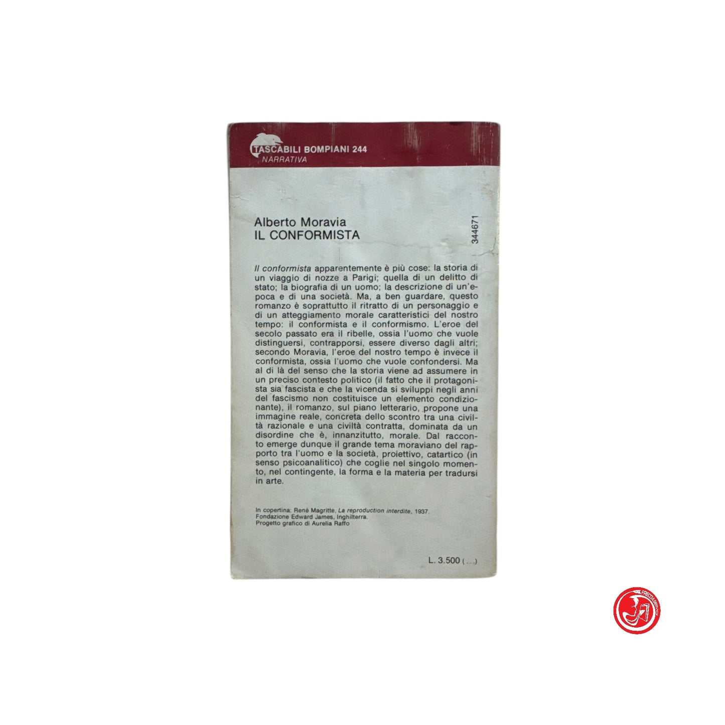 Romanzo - A. Moravia - Il conformista