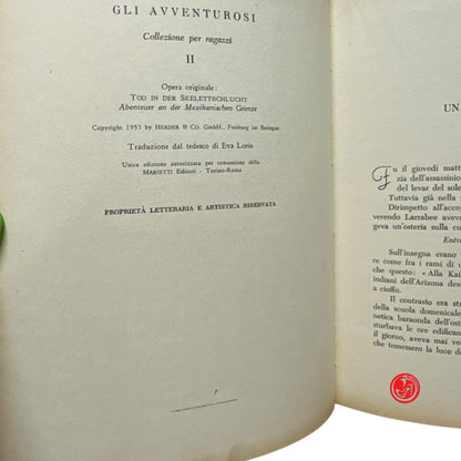 Ragazzi -  H. Kranz - Nella gola degli apaches - Fratelli fabbri editori