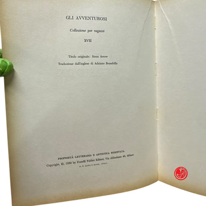 Ragazzi - J. Robb - La carica dei Sioux - Fratelli fabbri editori