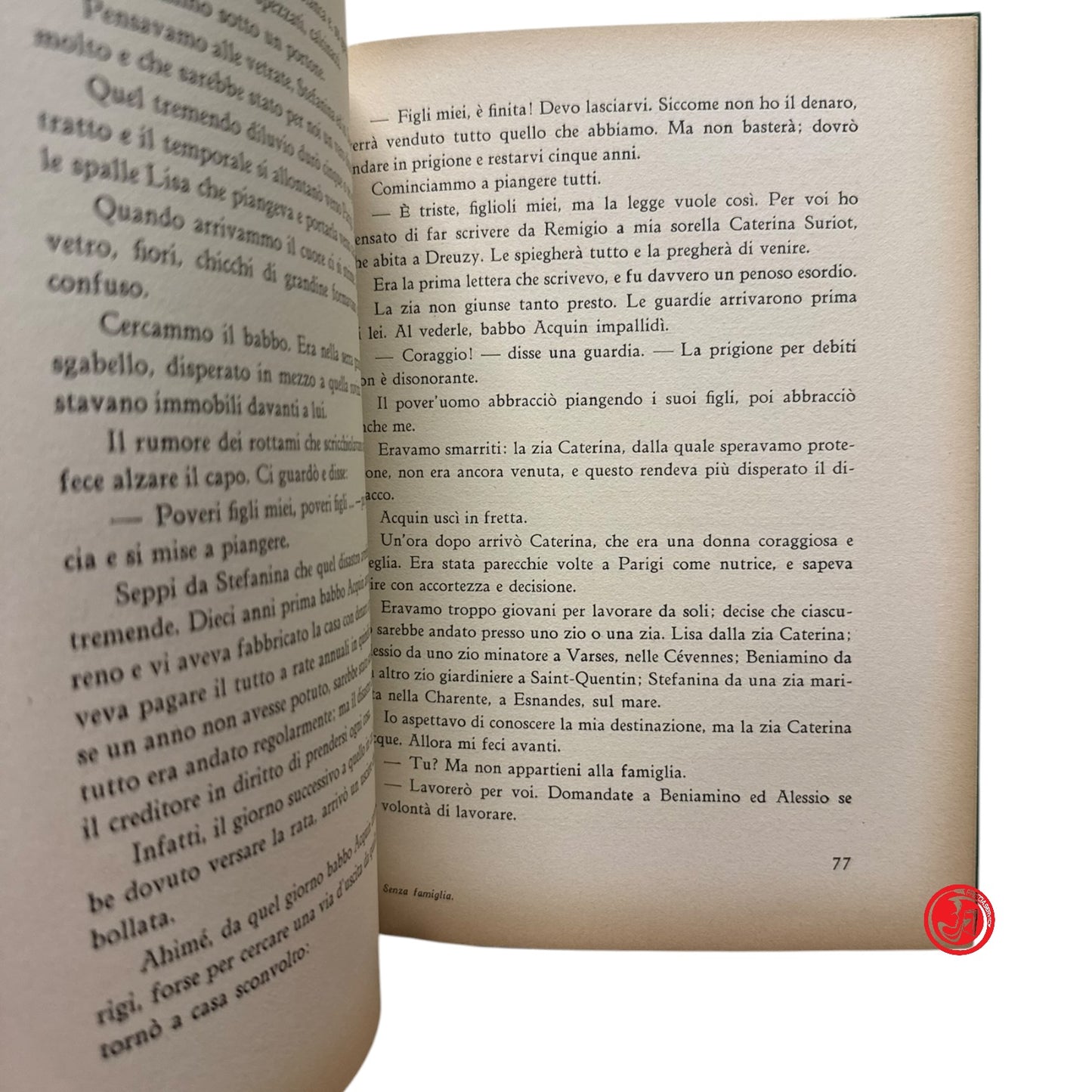 Ragazzi - H. Malot - Senza famiglia - Fratelli fabbri editori