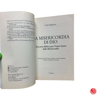 Religione - C. Miglietta - La misericordia di Dio