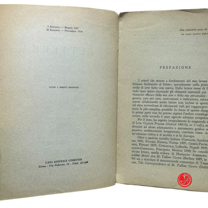 Letteratura latina - Cicerone - Lettere - Convivivm