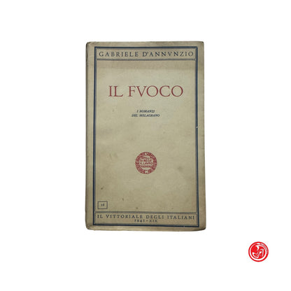 Classico - Gabriele d'Annunzio - Il fvoco - Il vittoriale degli italian 1941