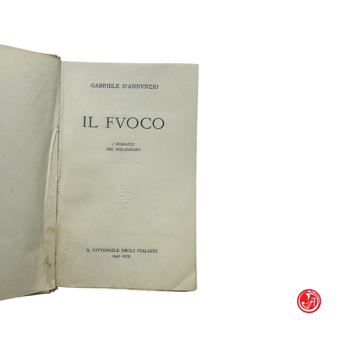Classico - Gabriele d'Annunzio - Il fvoco - Il vittoriale degli italian 1941