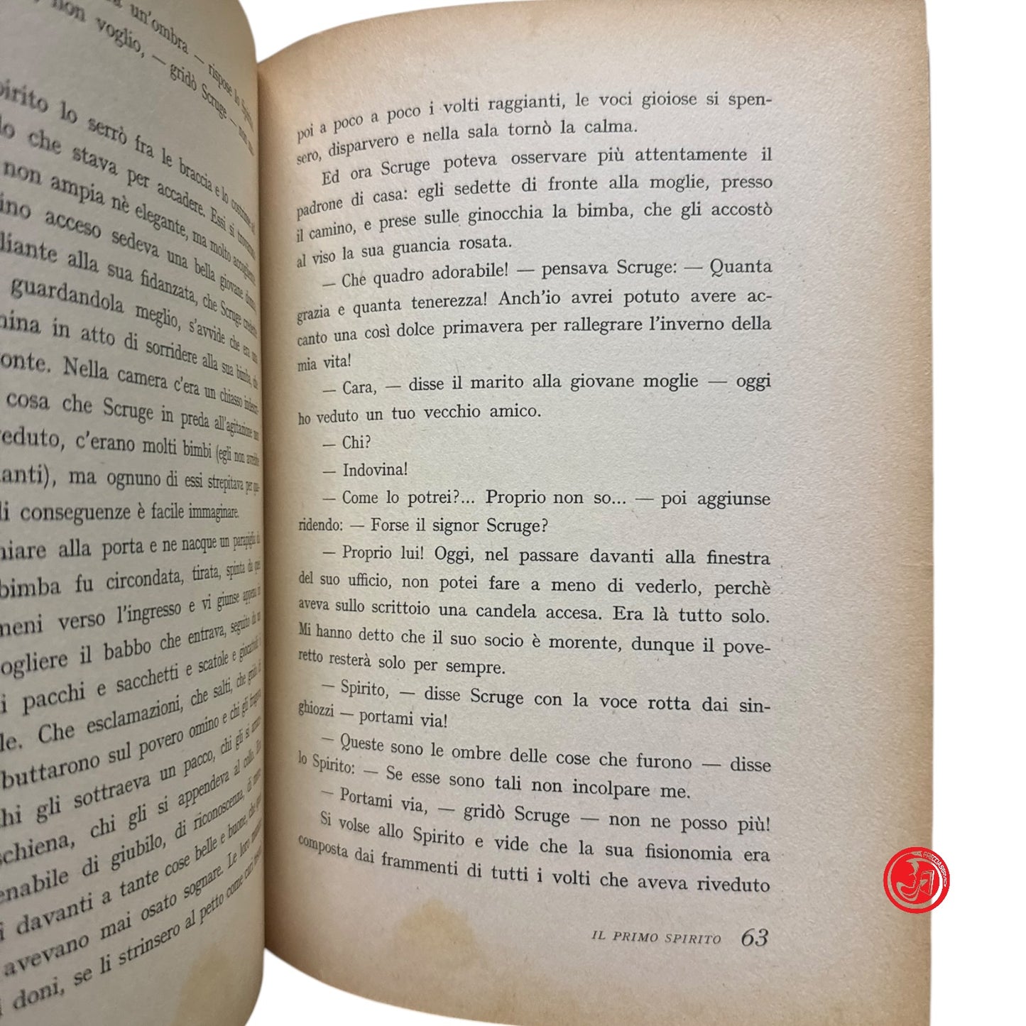 Ragazzi - Dickhens - Racconto di Natale Tipografia Torinese 1950