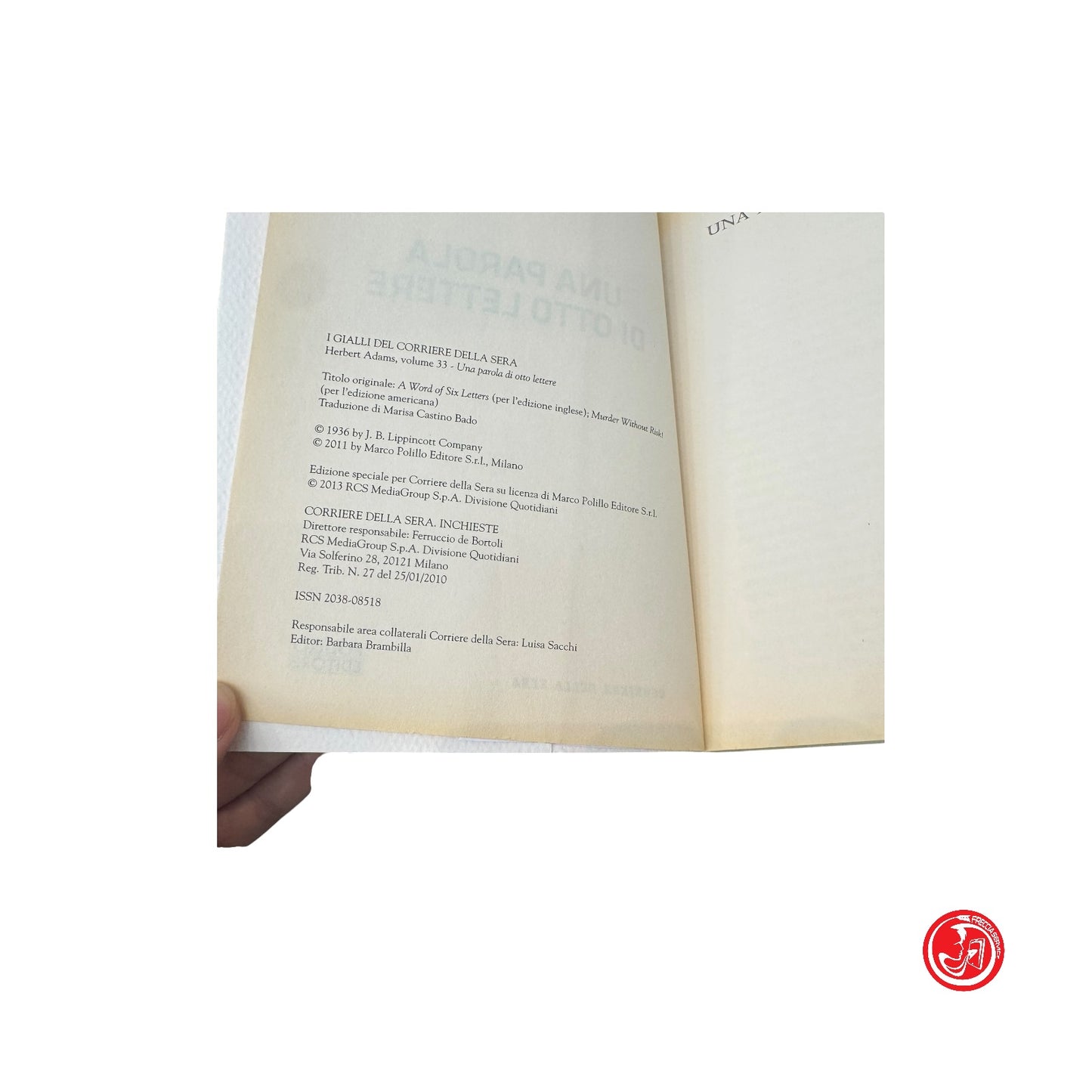 Narrativa - H. Adams - Una parola di otto lettere