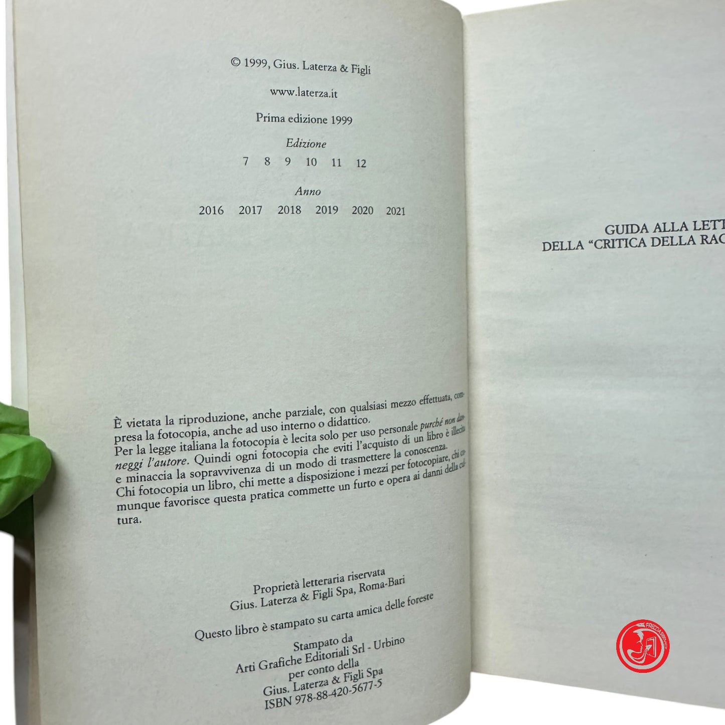 Filosofia - F. Gonnelli - Guida alla lettura della critica della ragion pratica