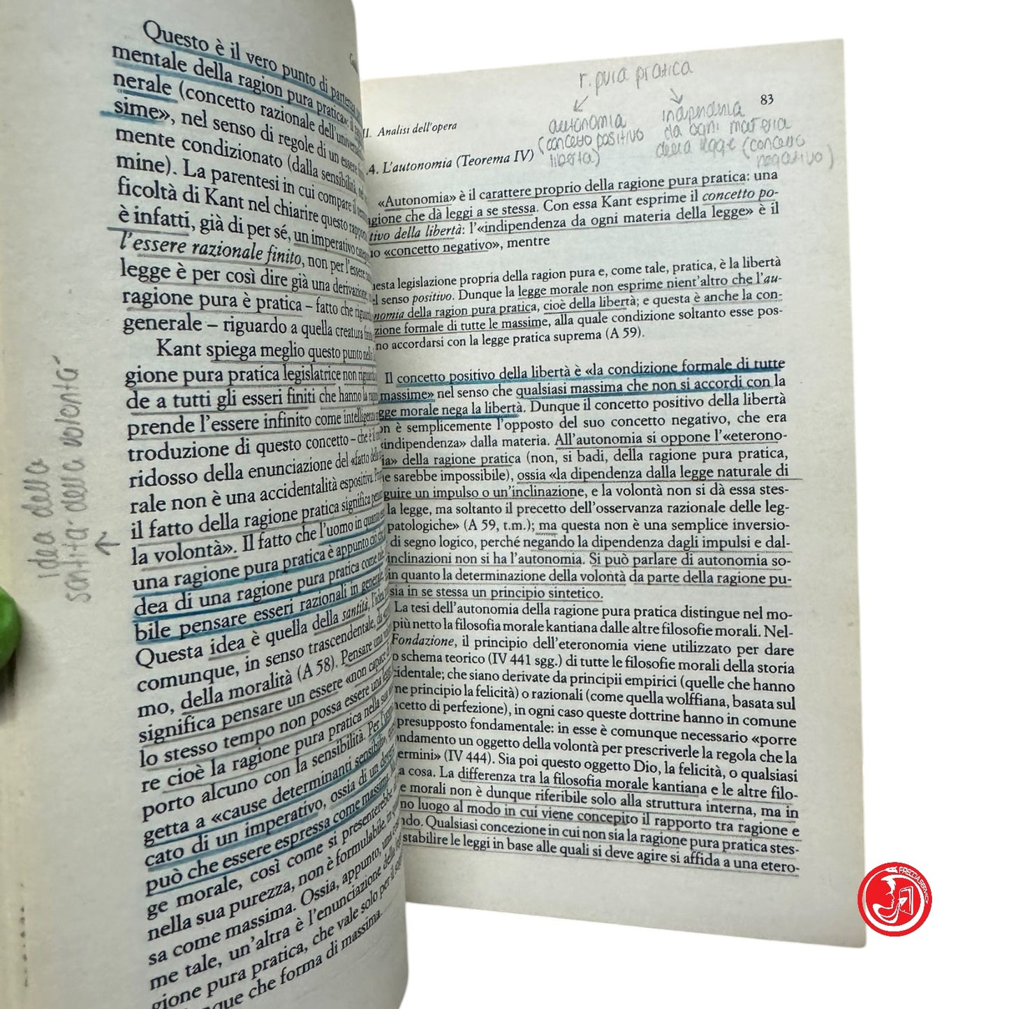 Filosofia - F. Gonnelli - Guida alla lettura della critica della ragion pratica