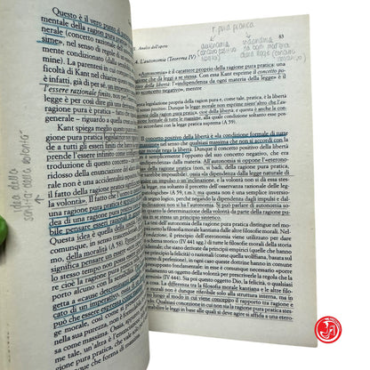 Filosofia - F. Gonnelli - Guida alla lettura della critica della ragion pratica