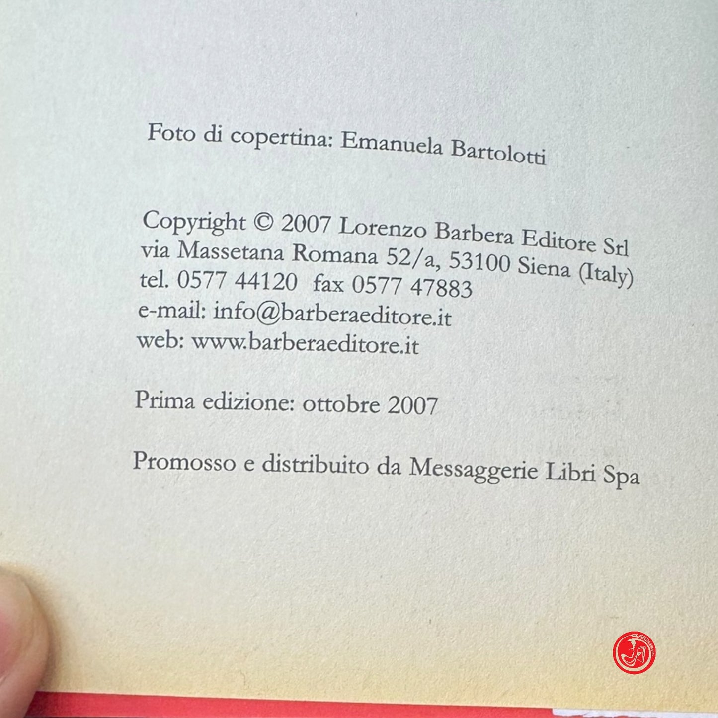 Narrativa - Massimo Rainer - Rosso italiano