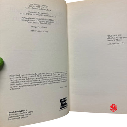 Romanzo - M. de Kerangal - Riparare i viventi