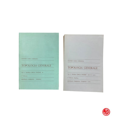Matematica - D. C. Demaria - Topologia generale Volume 1 - 2^ e 3^ edizione