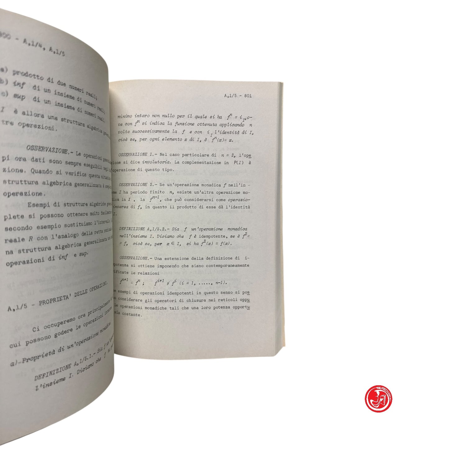 Matematica - D. C. Demaria - Topologia generale Volume 1 - 2^ e 3^ edizione