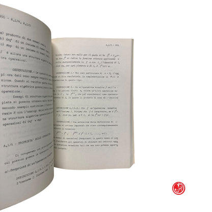Matematica - D. C. Demaria - Topologia generale Volume 1 - 2^ e 3^ edizione