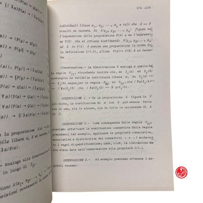 Matematica - D. C. Demaria - Topologia generale Volume 1 e 2 - Torino, 1967