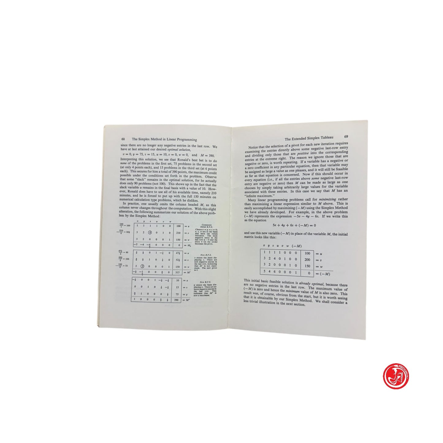Matematica - Linear programming and the theory of games