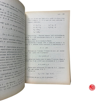 Matematica - D. C. Demaria - Topologia generale Volume 1 e 2 - Torino, 1967