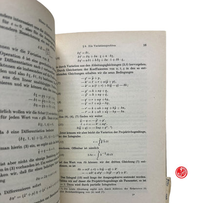 Matematica - Gerrit Bol - Projektive differential-geometrie - Vol. 1 e 2