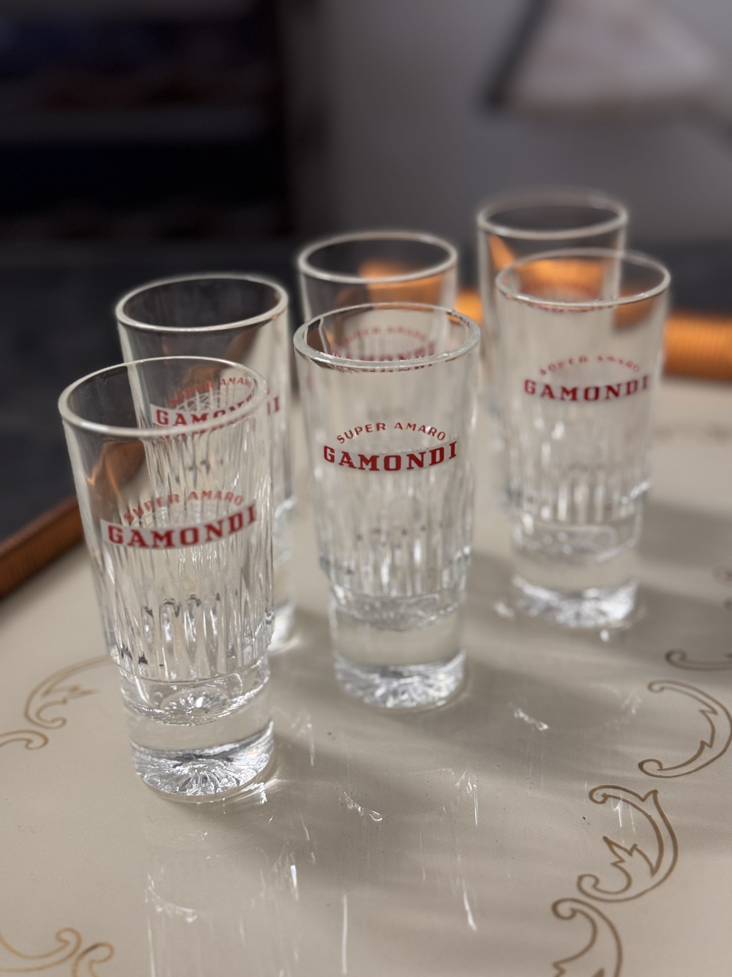 Sei bicchierini Gamondi - collezione