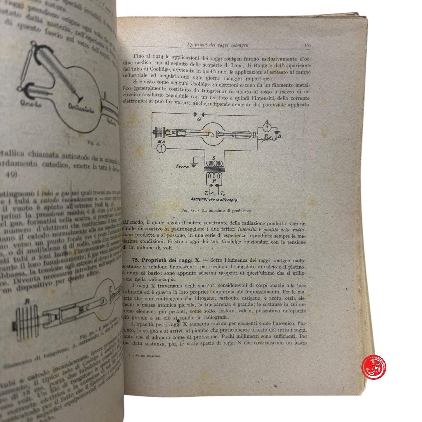 Matematica - G. Castelfranchi - Fisica moderna atomistica e trasmutazioni nuclea