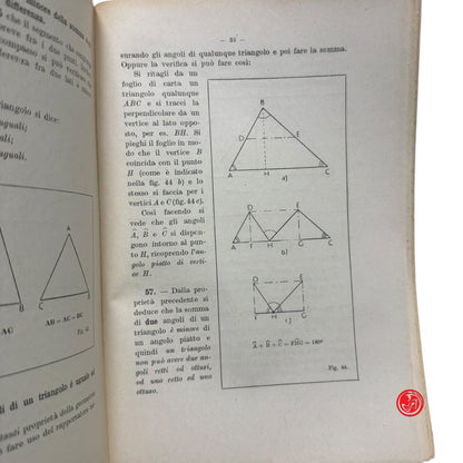 Matematica - G. Gliozzi - Geometria con oltre 1300 esercizi e relative risposte