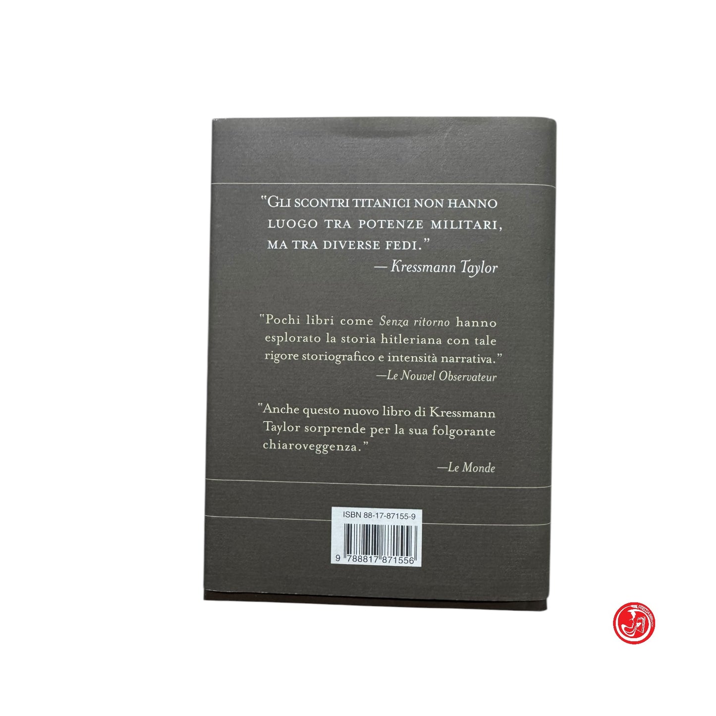Romanzo - K. Taylor - Senza Ritorno