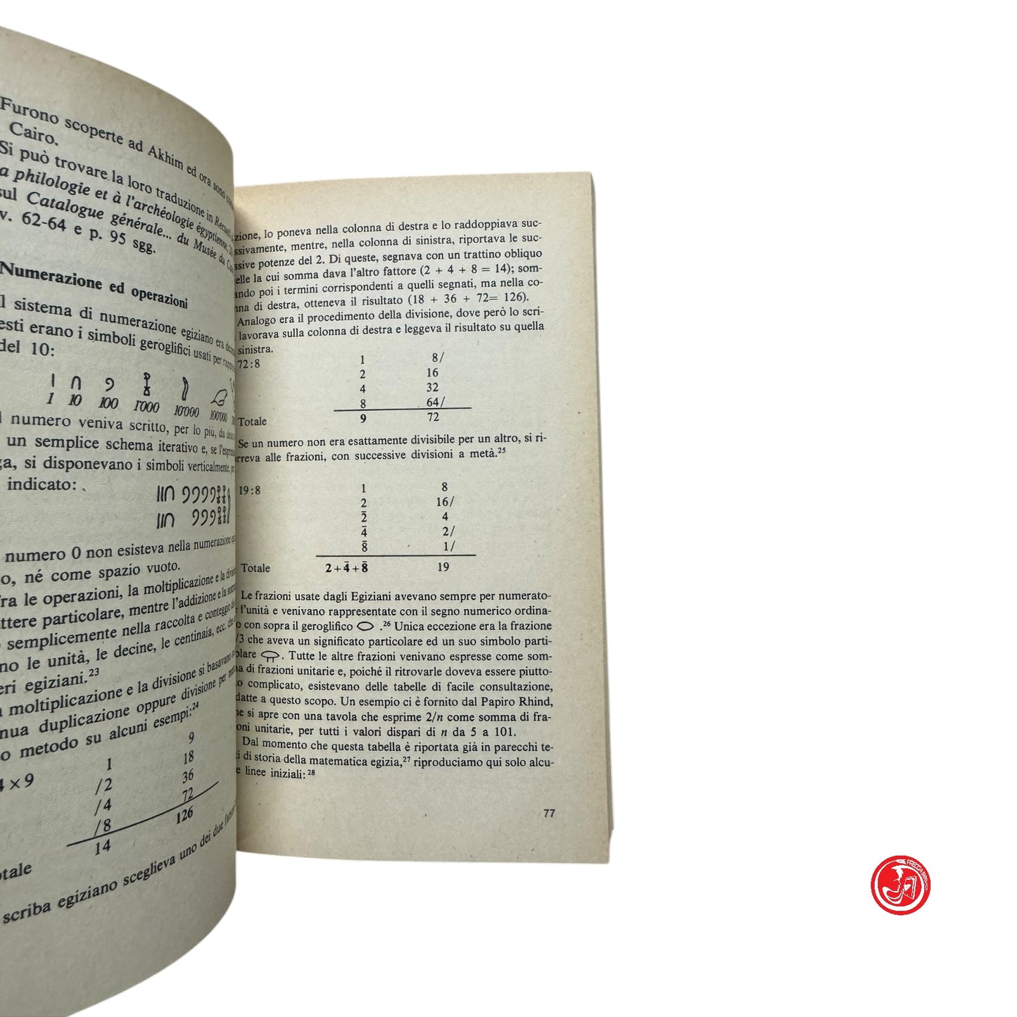 Matematica - La matematica delle civiltà arcaiche - Egitto, Mesopotamia, Grecia