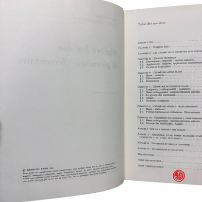 Matematica - J. Dieudonné - Algebre lineaire et geometrie elementaire