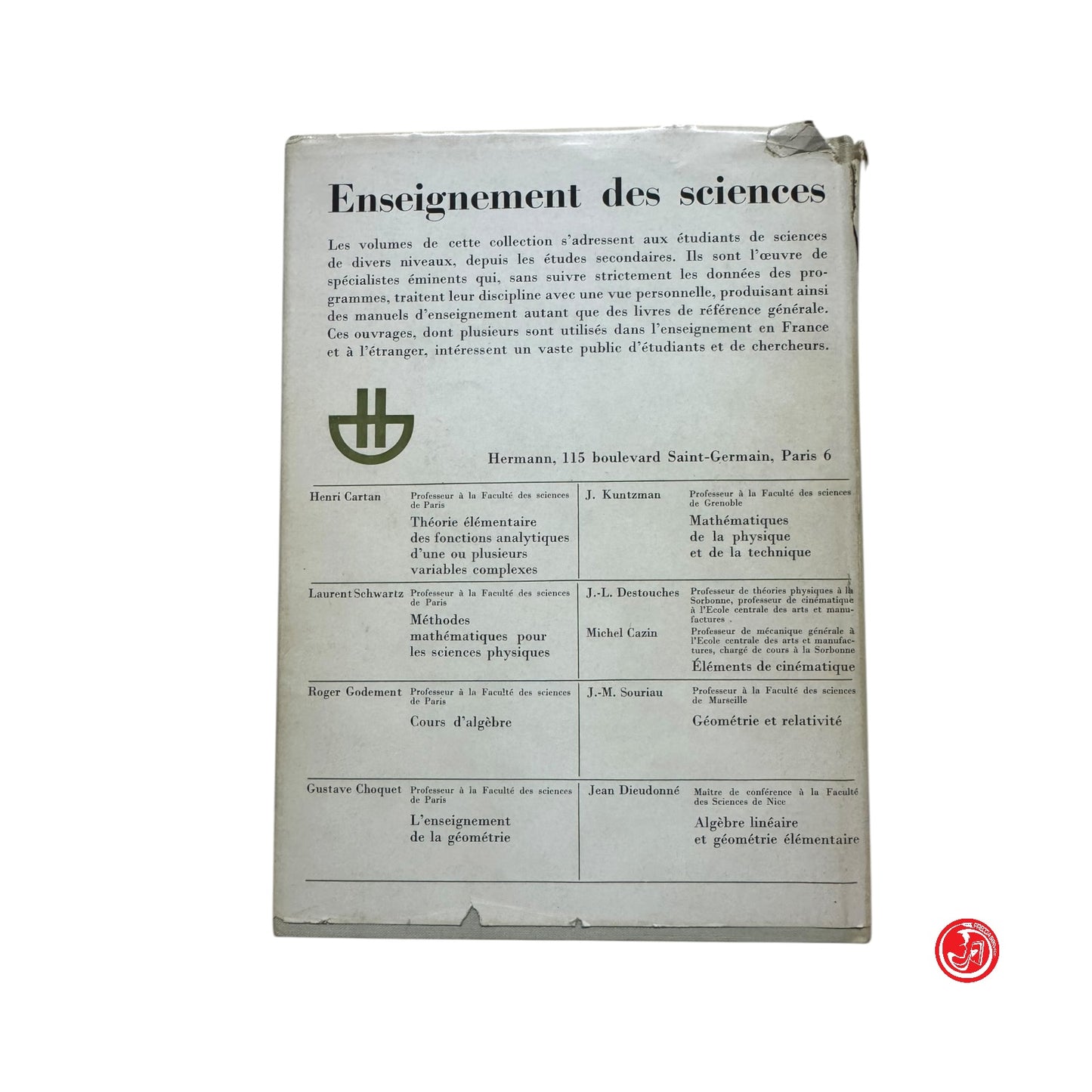 Matematica - J. Dieudonné - Algebre lineaire et geometrie elementaire