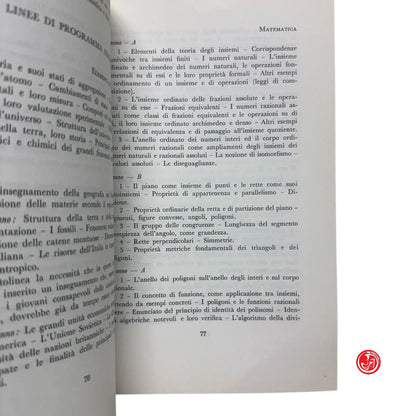 Matematica - Nuovi colloqui su l'educazione scientifica