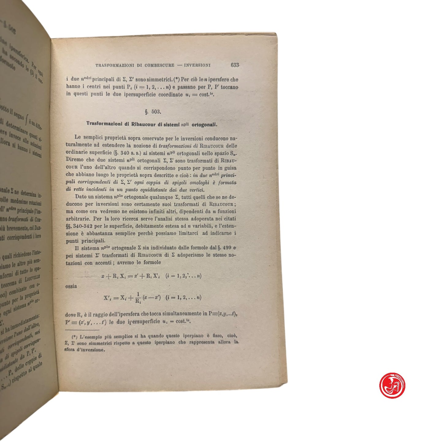 Matematica - L. Bianchi - Lezioni di geometria differenziale - Vo. II parte II