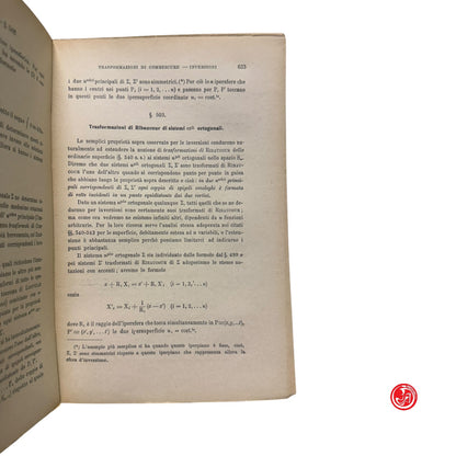 Matematica - L. Bianchi - Lezioni di geometria differenziale - Vo. II parte II