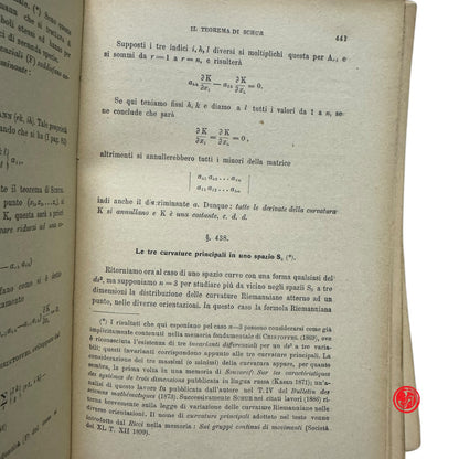 Matematica - L. Bianchi - Lezioni di geometria differenziale - Vo. II parte II