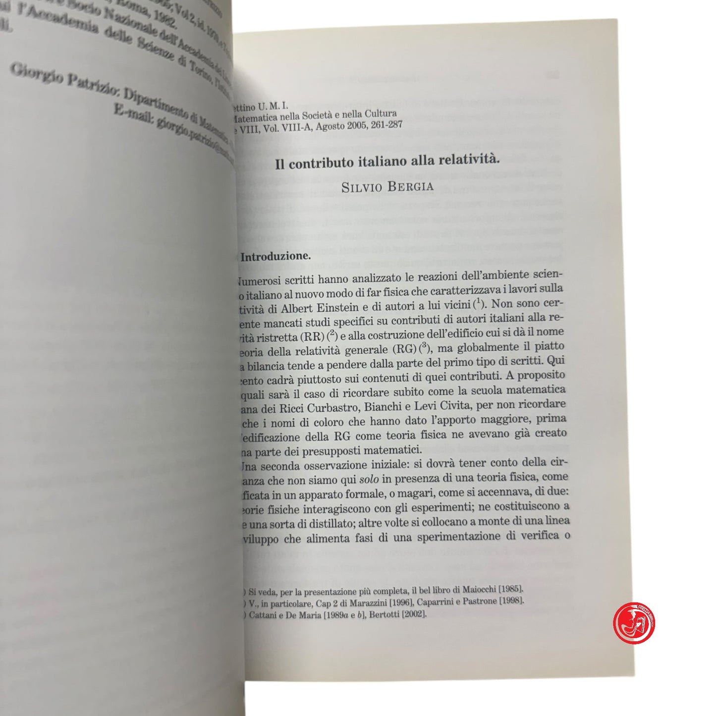Matematica - Bollettino della unione matematica italiana Sezione A
