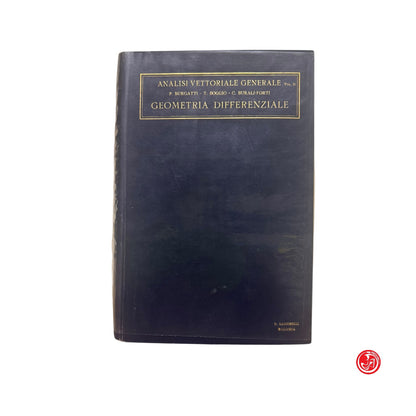 Matematica - Analisi vettoriale generale - Geometria differenziale