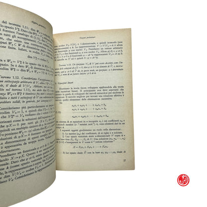 Matematica - E. Artin - Algebra geometrica