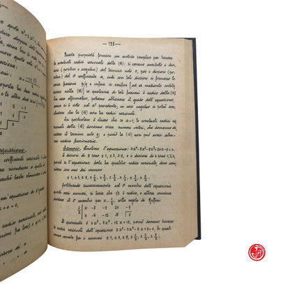 Matematica - T. Boggio - Lezioni di matematica - Viretto 1942