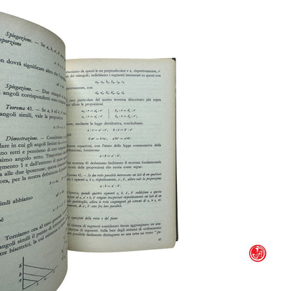 Matematica - Hilbert - Fondamenti della geometria - Feltrinelli