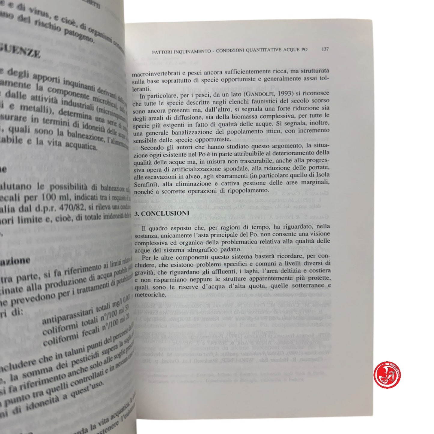 Libro di testo - Risorsa Po: un bene da proteggere, un bene da valorizzare