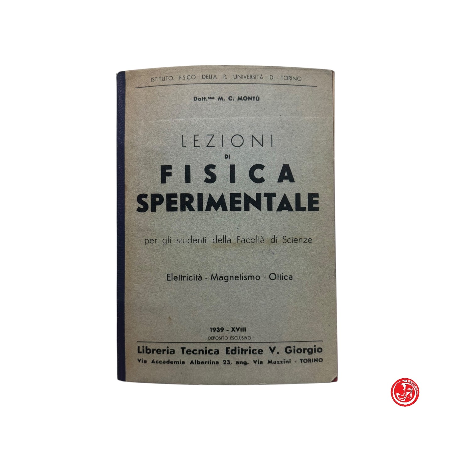 Libro di testo - Lezioni di fisica sperimentale