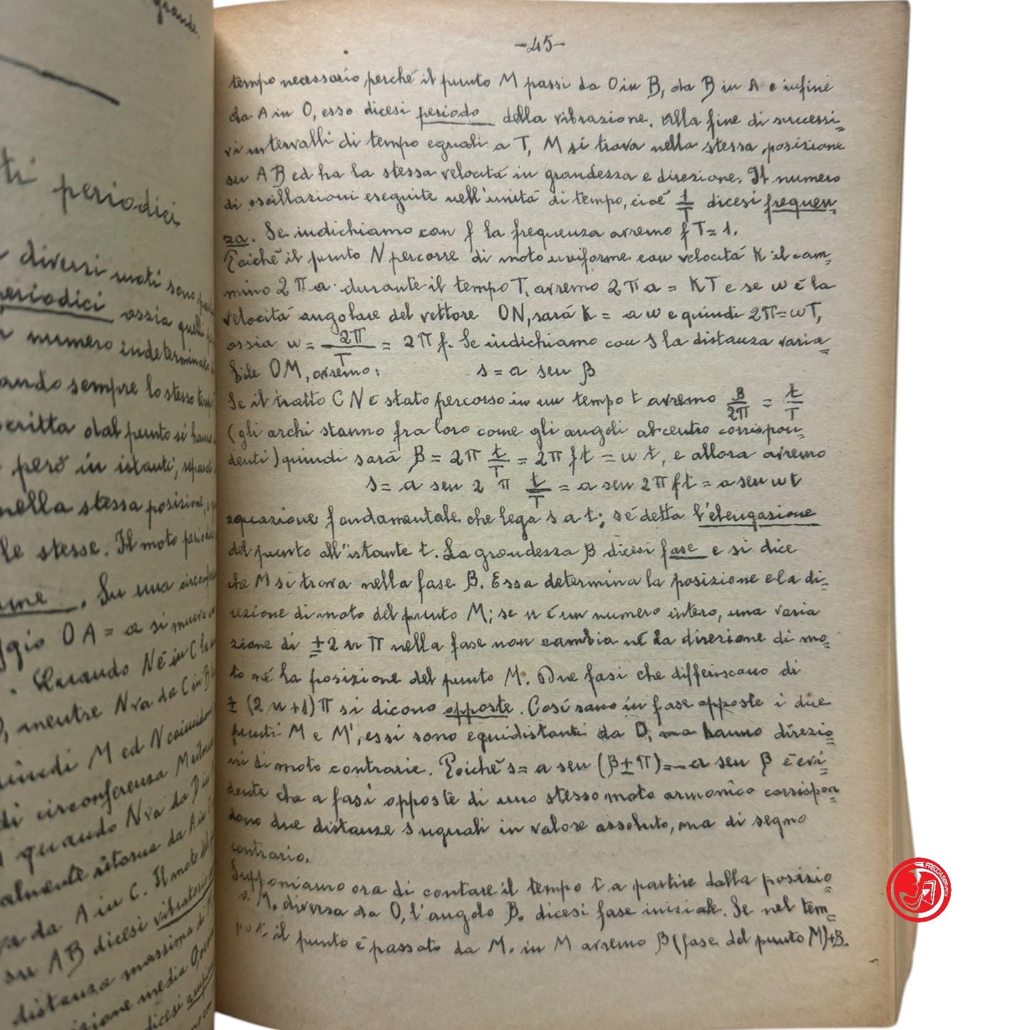 Libro di testo - Lezioni di fisica sperimentale