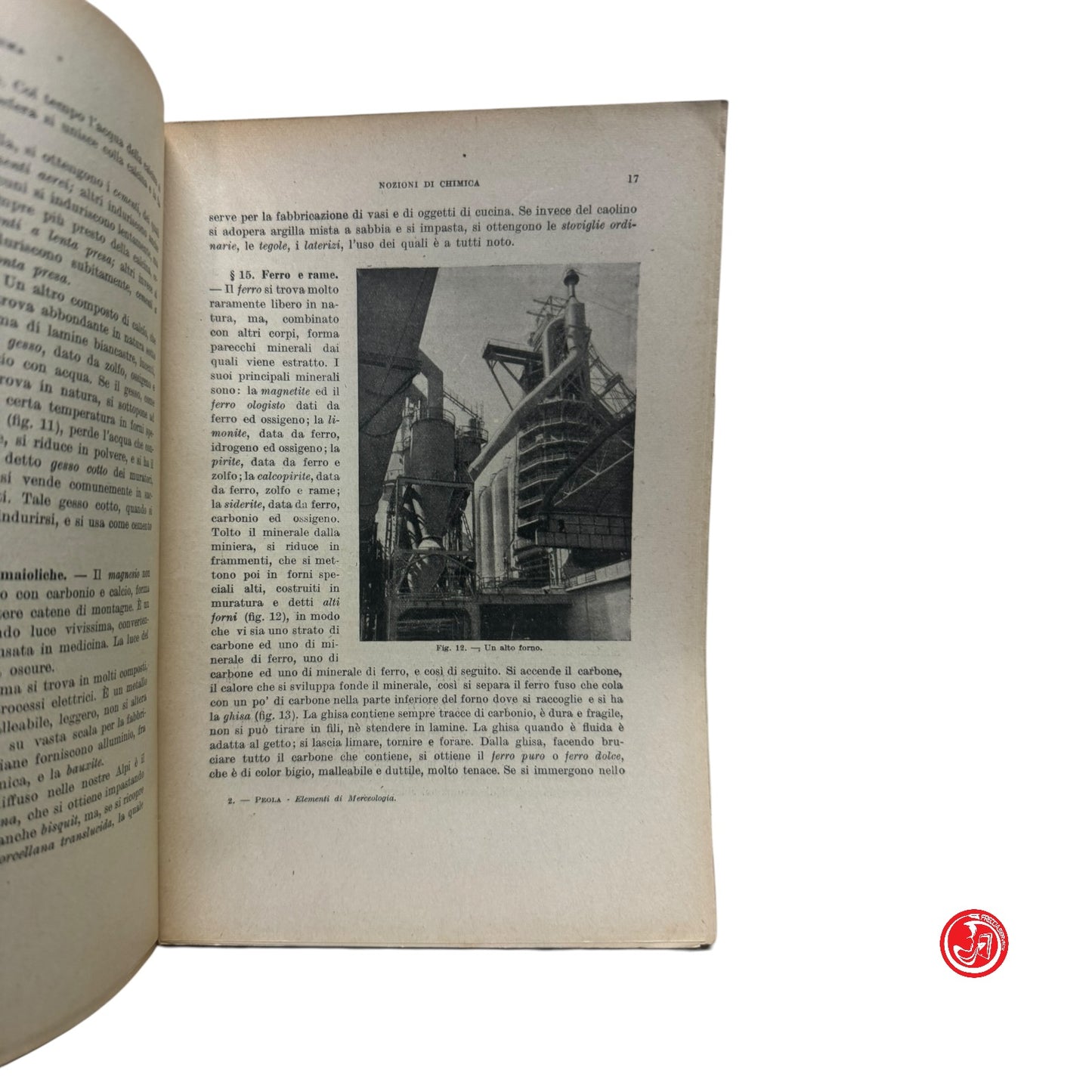 Libro di testo - P. Peola - Elementi di merceologia e nozioni di chimica