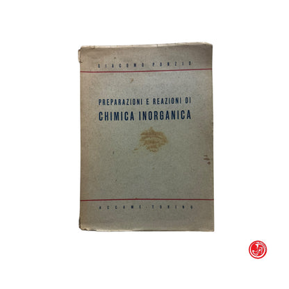 Libro di testo - Preparazioni e reazioni di chimica inorganica
