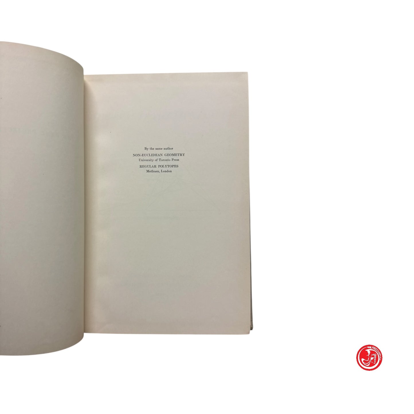 Libro di testo - H. S. M. Coxeter - The real projective plane
