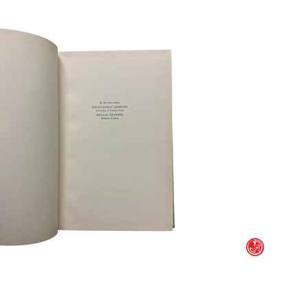 Libro di testo - H. S. M. Coxeter - The real projective plane